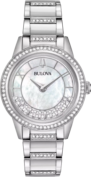 96L257 Women's Crystal TurnStyle Watch