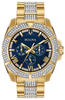 98C128 Men's Crystal Watch